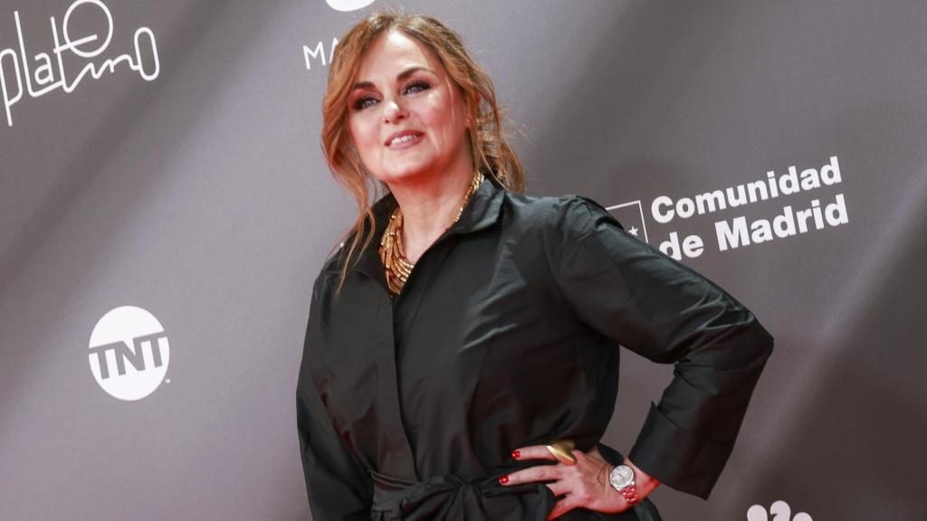 Carmen Morales en los Premios Platinum 2025.