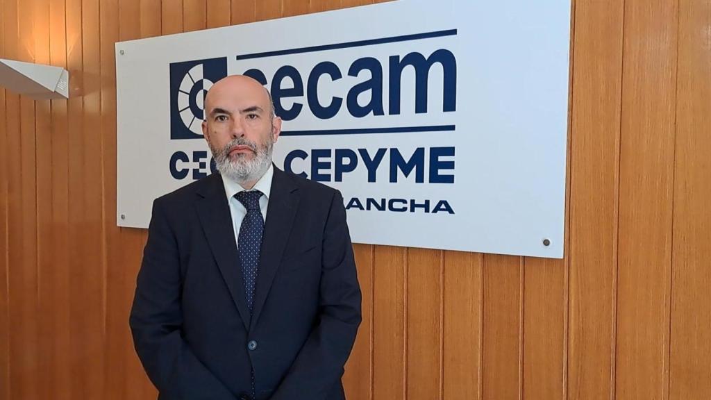 Mario Fernández, secretario general de la Confederación Regional de Empresarios de Castilla-La Mancha.