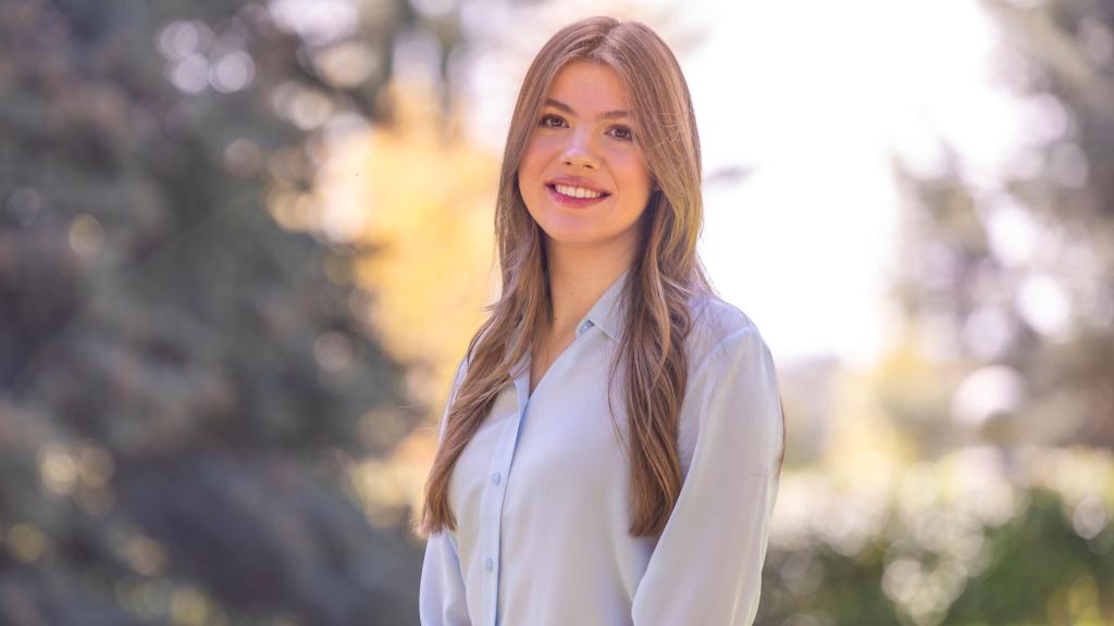 La infanta Sofía, en las fotos que la Casa Real distribuyó por su 18 cumpleaños.