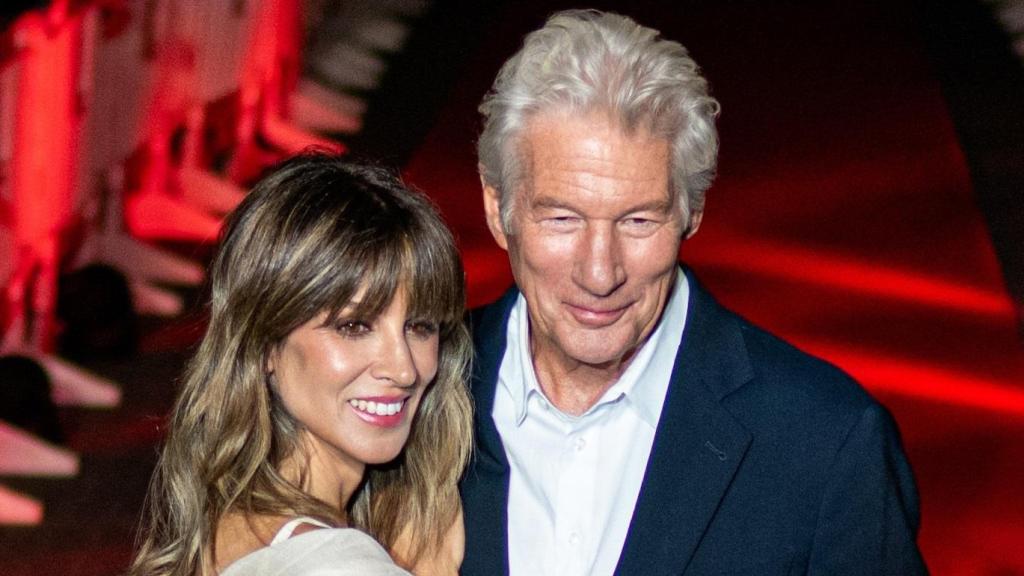 Richard Gere y Alejandra Silva, en el Festival Internacional de Cine Barcelona Sant Jordi BCN Film Fest.