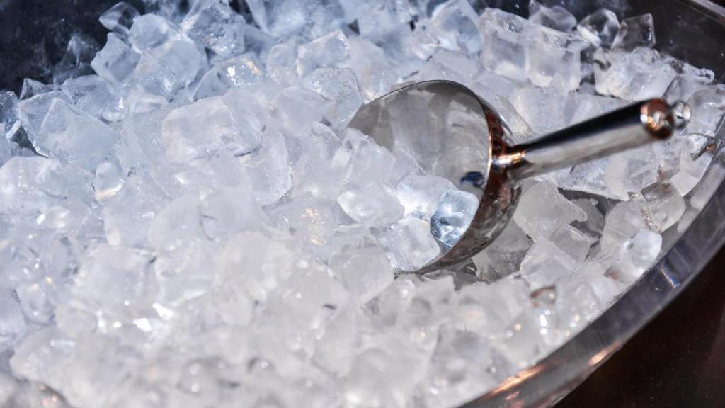 Hielo.