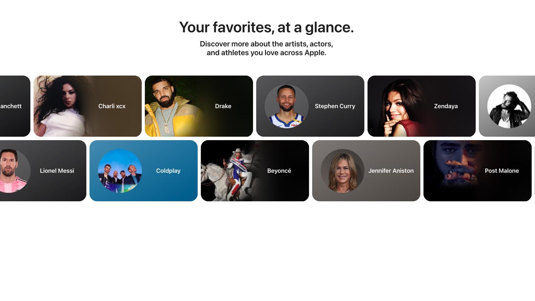 Descubre Snapshot: El directorio de celebridades de Apple con contenido exclusivo de Messi, Beyoncé y más