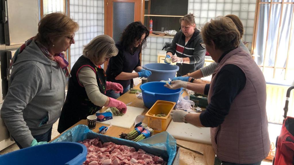 Preparación de La Sartanè.