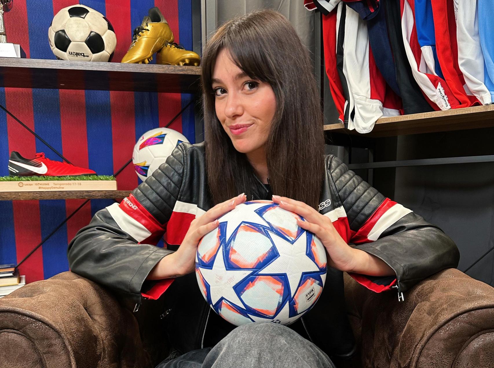 Andrea Gil colabora en redes con Mundo Deportivo.