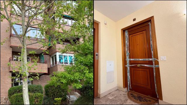 La casa de la Avenida Andalucía, número 47, donde vivía la exprofesora asesinada.