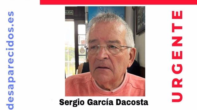 Hombre desapercido en Ourense