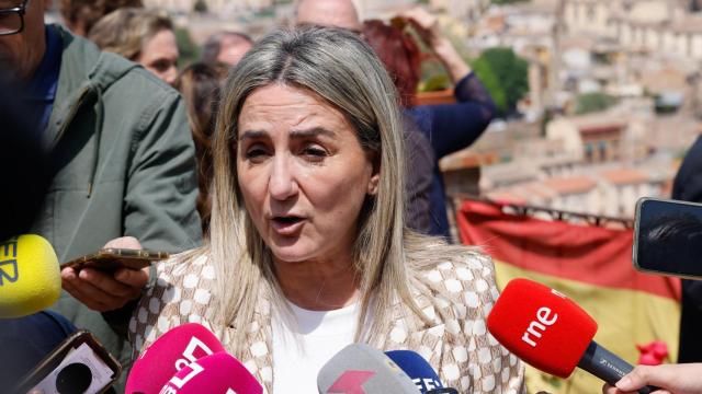Milagros Tolón en la Romería de Toledo. Foto: Javier Longobardo.
