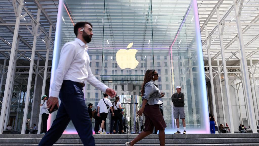 Una tienda Apple en la Quinta Avenida de Nueva York.