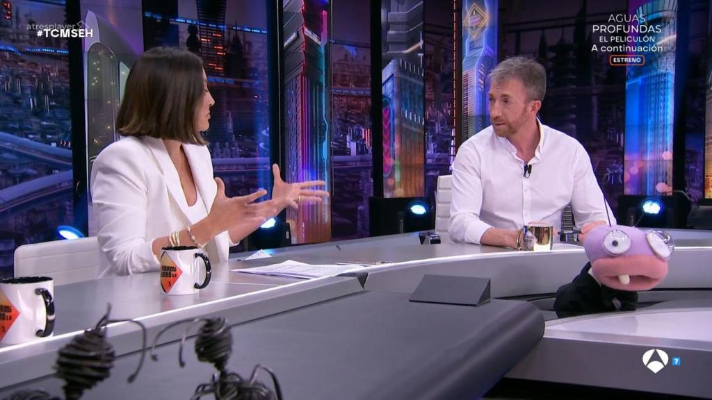 Tamara Falcó en 'El Hormiguero'.