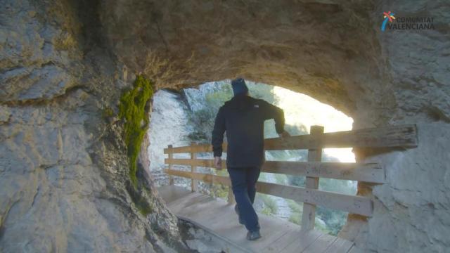 Una pasarela de la tura.