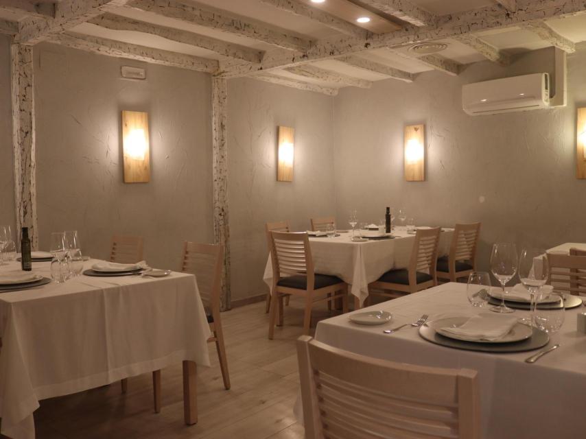 Una de las salas del restaurante