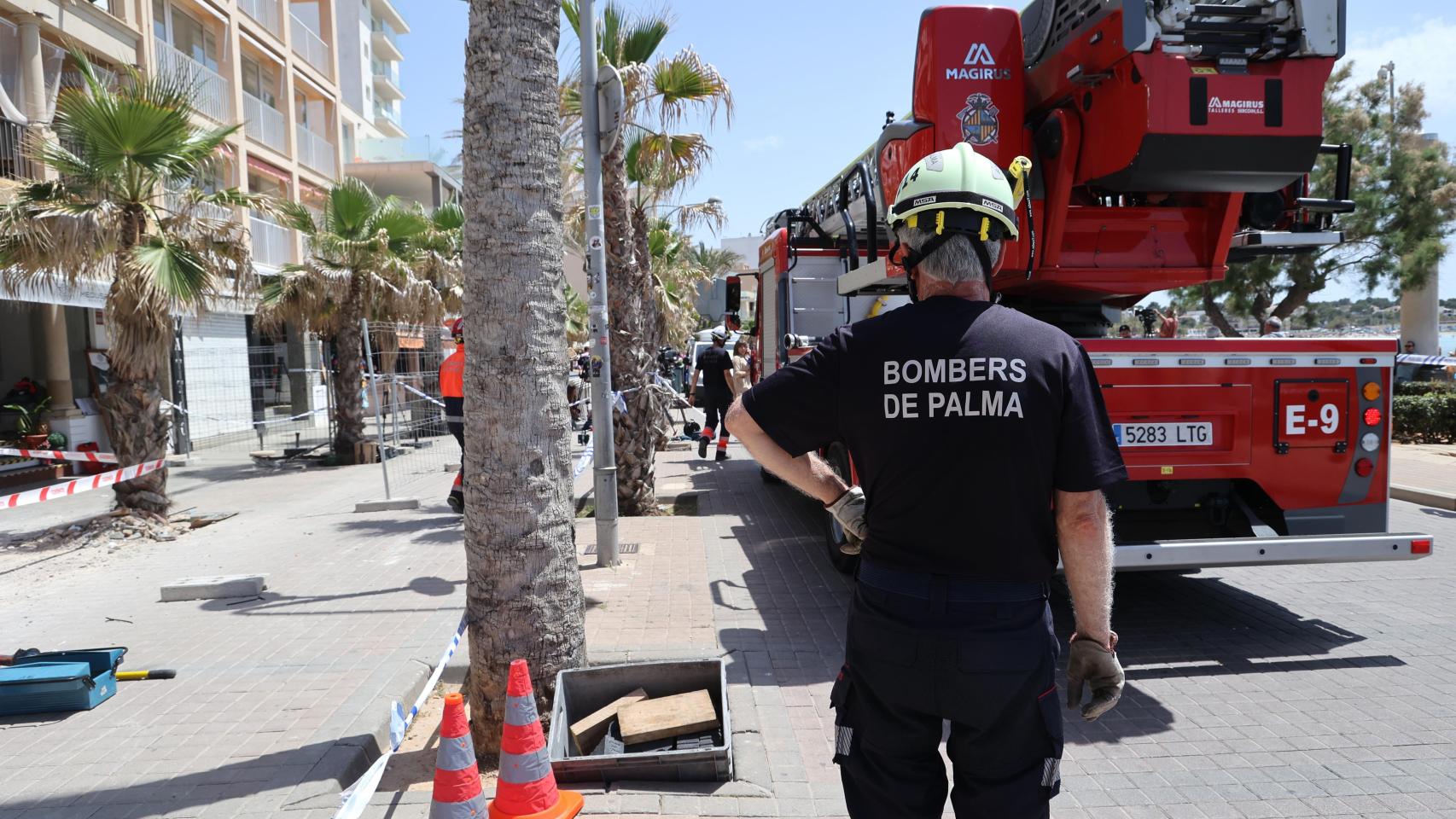 Tres intoxicados, uno grave, en una fuga de gas ocurrida en la cocina de un hotel de Palma