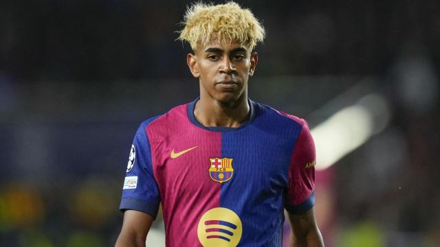 Lamine Yamal, con el FC Barcelona