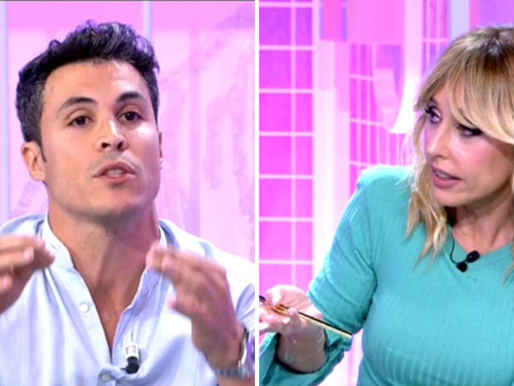 Emma García irrumpe 'Fiesta' y carga contra Kiko Jiménez tras hablar de Gloria  Camila : "A ver si te van a vetar a ti"