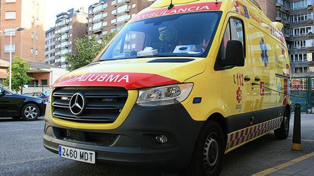 Ambulancia de soporte vital básico de Sacyl 112