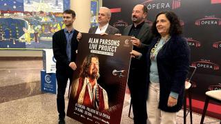 Presentación del concierto de Alan Parsons Live Project en A Coruña.