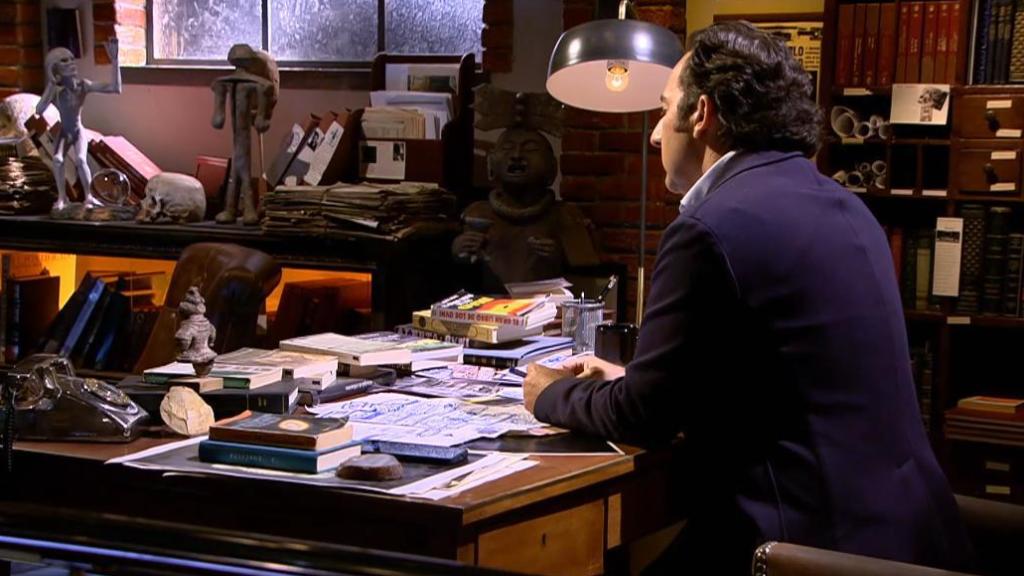 Iker Jiménez, en el cierre de 'Cuarto Milenio' de este domingo.