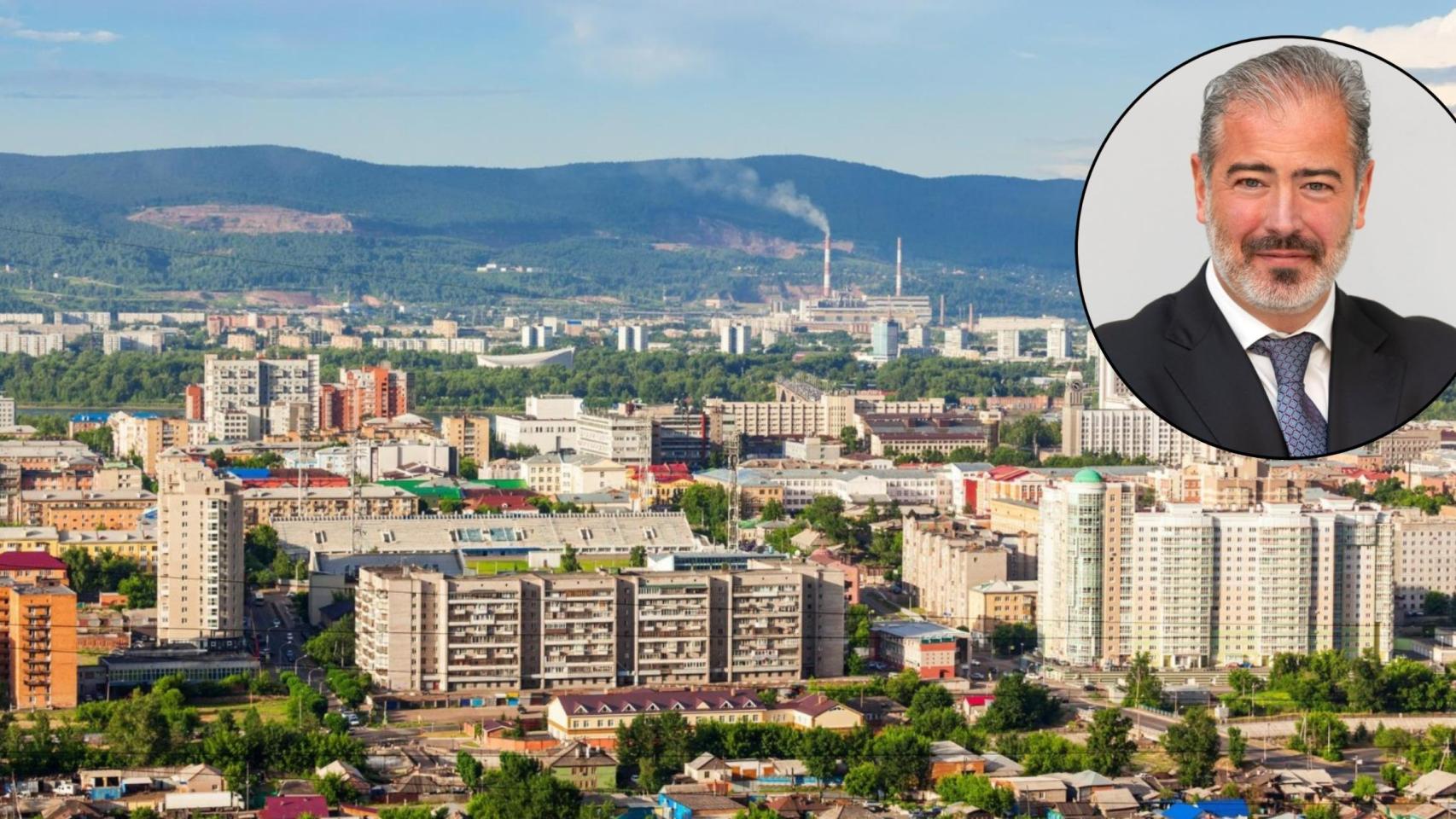 Montaje de Vicenç Hernández Reche con viviendas.