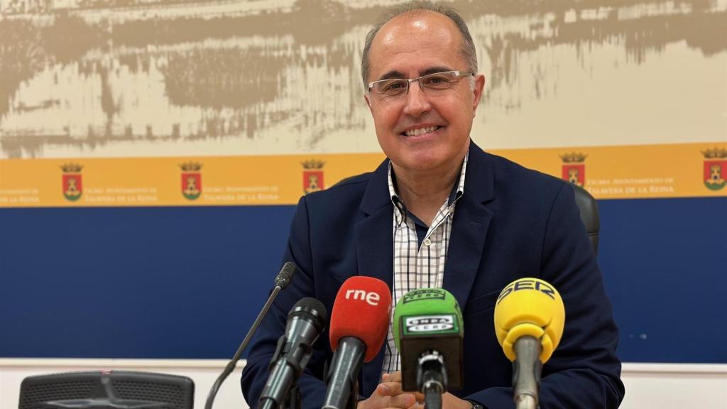 Jesús García-Barroso, portavoz del Ayuntamiento de Talavera de la Reina.