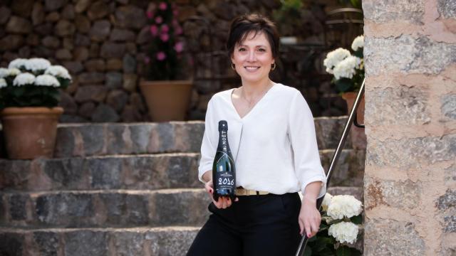 Marie-Christine Osselin, enóloga de Moët & Chandon, el pasado 29 de abril en el hotel La Residencia de Mallorca.