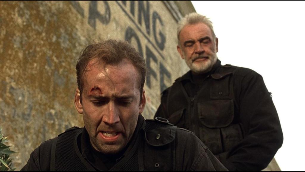 Nicolas Cage y Sean Connery, en 'La roca'