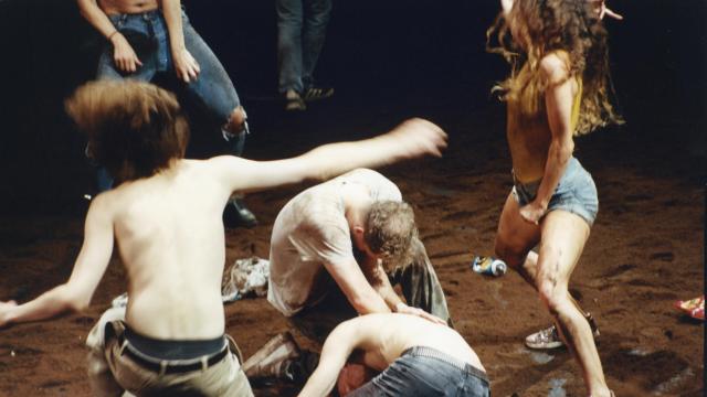 Una escena de la 'rave' de 'Crowd'. Foto: Estelle Hanania