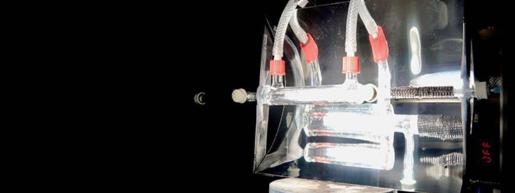 Reactor solar para convertir el CO2 en combustible