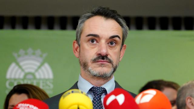 El portavoz de Vox en las Cortes de Castilla y León, David Hierro, en una imagen de archivo