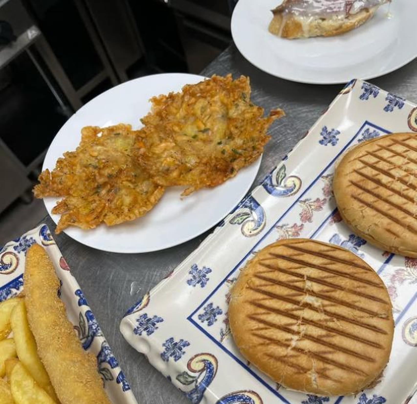Platos de La Casa de la Marimorena.