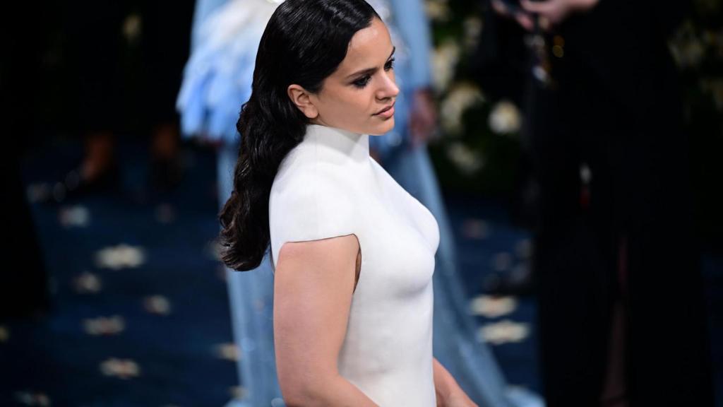 Rosalia, one of the Spanish guests at the Met 2025 gala.