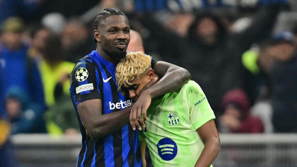 Marcus Thuram mocks Lamine Yamal