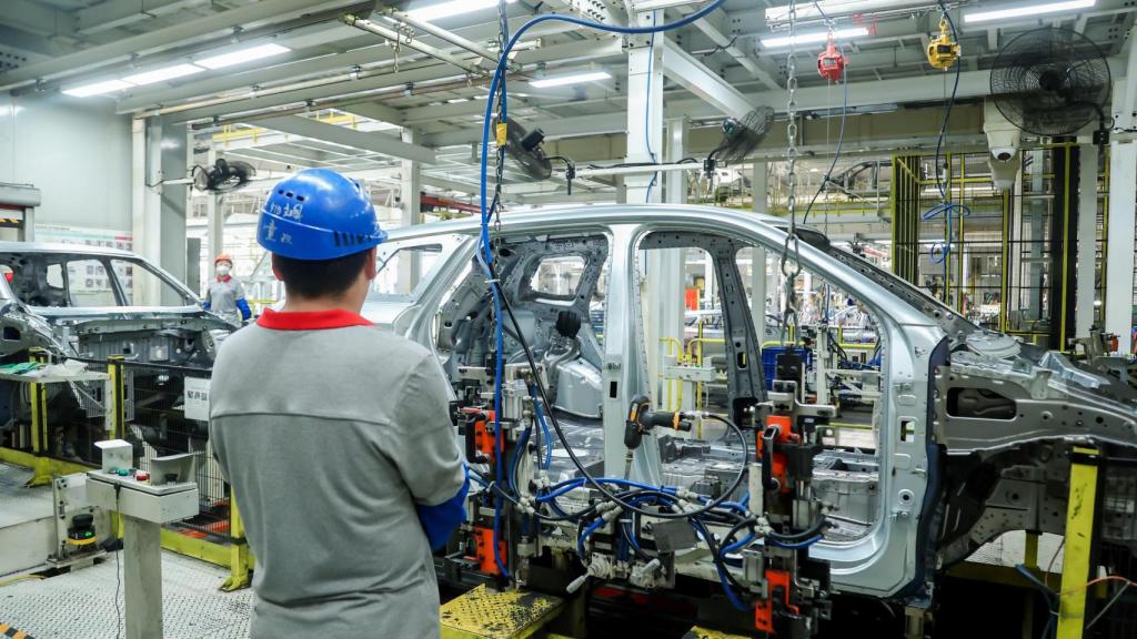 Fábrica del grupo Chery en China