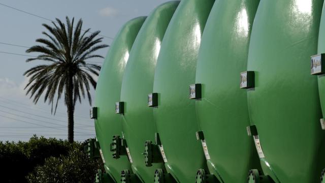 Bahía de Palma, la mayor planta desalinizadora que gestiona Veolia en España.