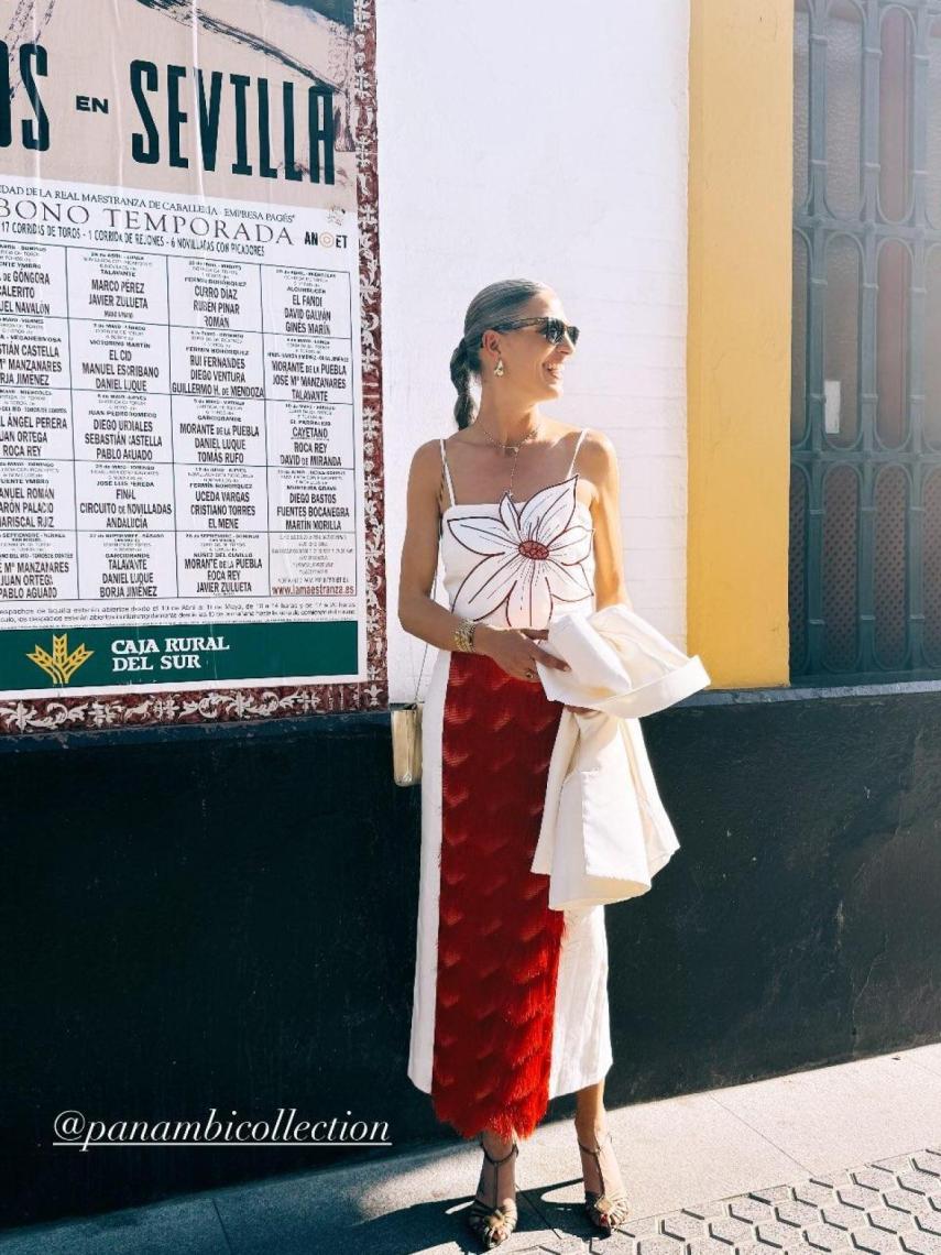 Laura Sánchez, en una imagen compartida en sus 'historias'.