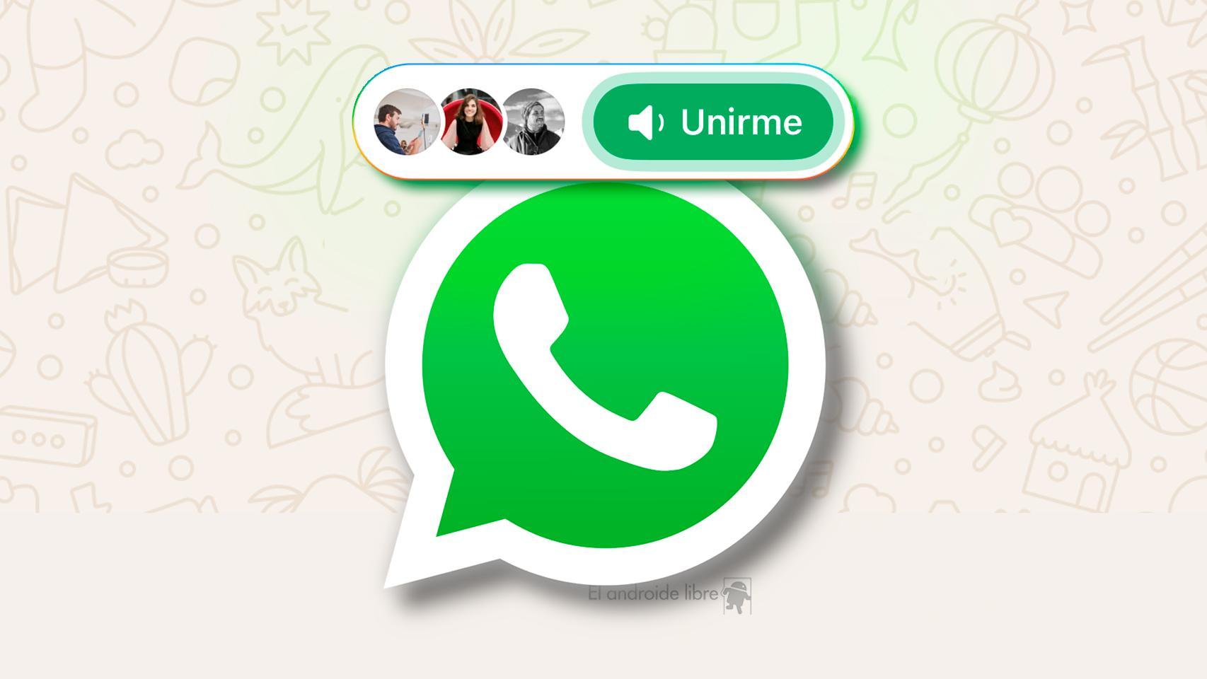 Fotomontaje inspirado en lo nuevo de WhatsApp en España
