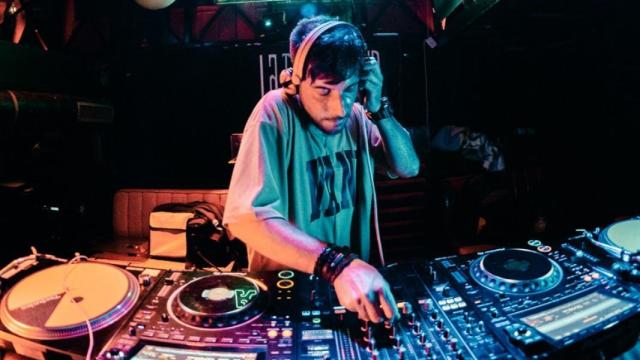 Mario Vice, durante una de las fiestas Klubers