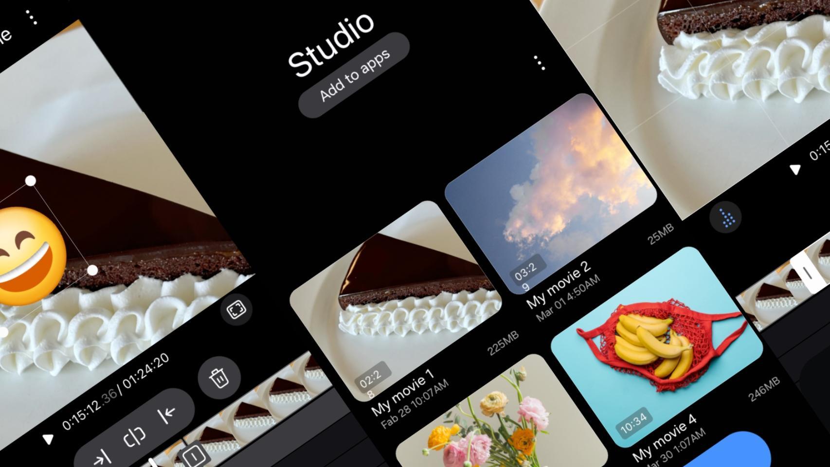 Capturas de Samsung Studio