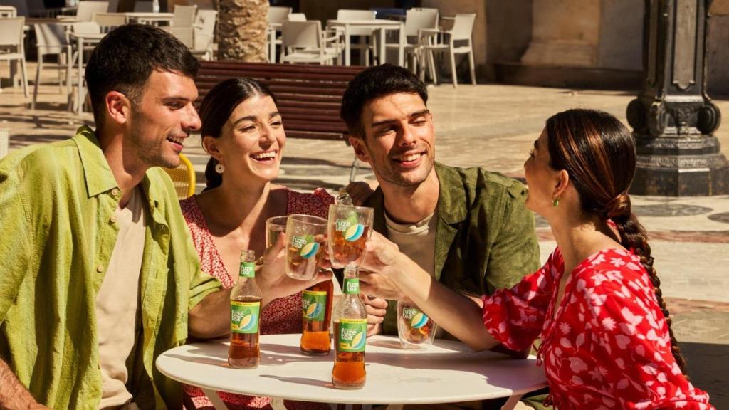 Momentos de consumo de Fuze Tea. EE