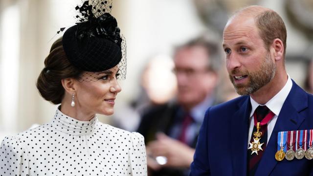 La princesa de Gales, en la abadía de Westminster.