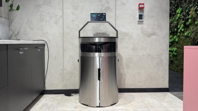 Ameru, el cubo de basura con IA.