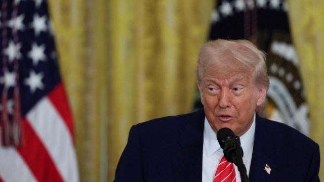Donald Trump este jueves en la Casa Blanca.