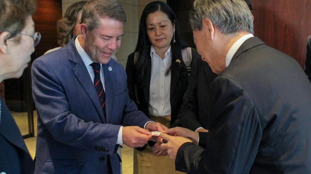 El presidente de Castilla-La Mancha, Emiliano García-Page, se reúne a las 07:30 horas (hora local), en Tokio (Japón), con los responsables de la compañía ´Japan Trade Bureau´ (JTB). En el Celestine Hotel Tokio, de la capital nipona.