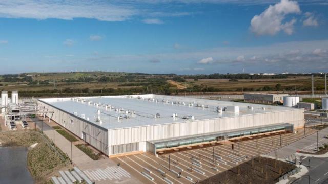 El primero de los seis centros de datos previstos por Start Campus en Sines.