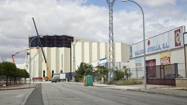 Una zona industrial de Valdepeñas (Ciudad Real).