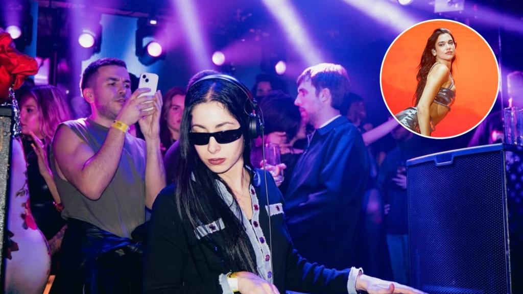 Dua Lipa y una fiesta en La Discoteca de Madrid.