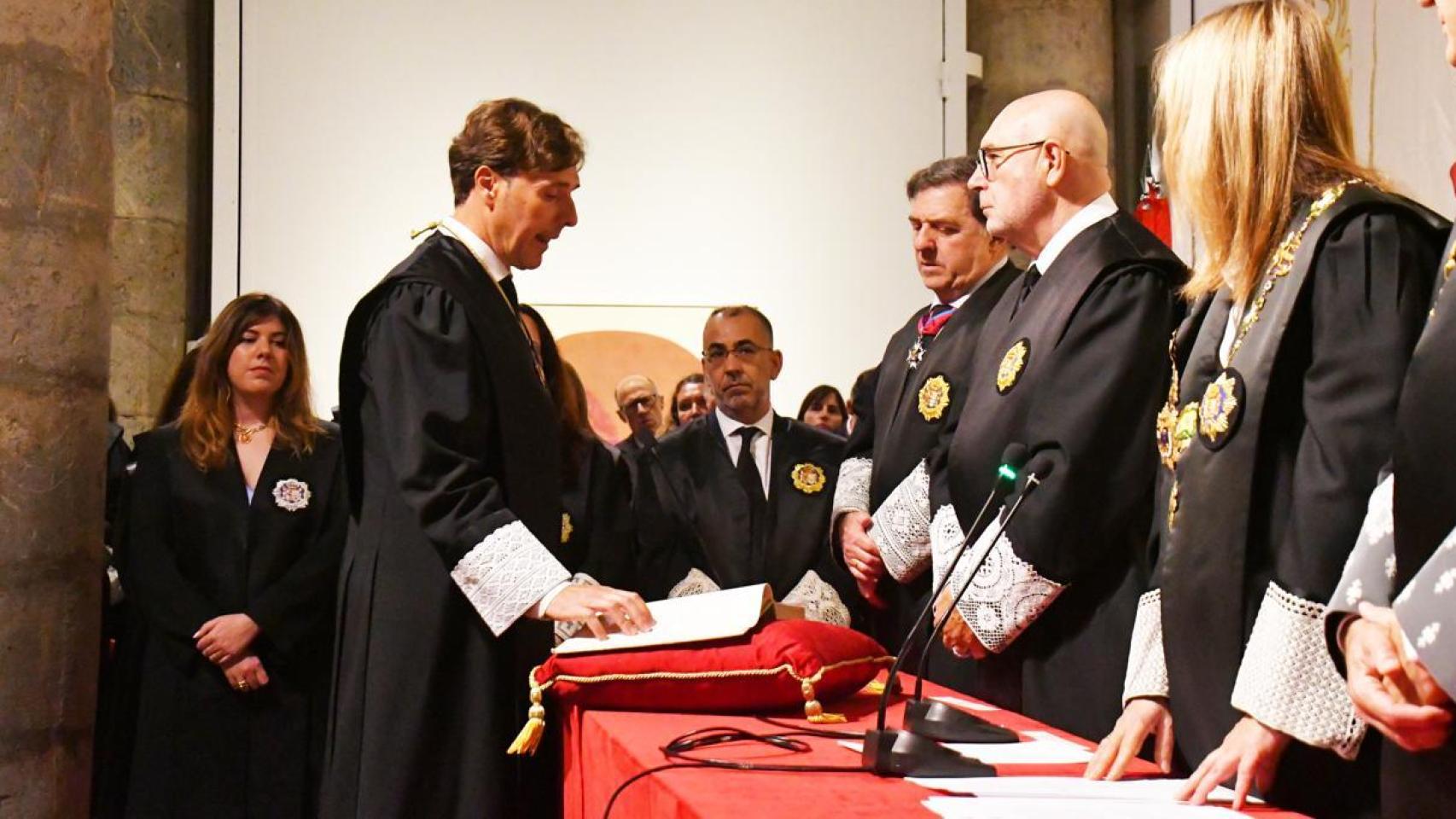 Manuel Luna toma posesión como nuevo presidente del Tribunal Superior de Justicia de la Región de Murcia