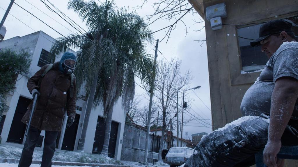 Una escena de 'El eternauta'.