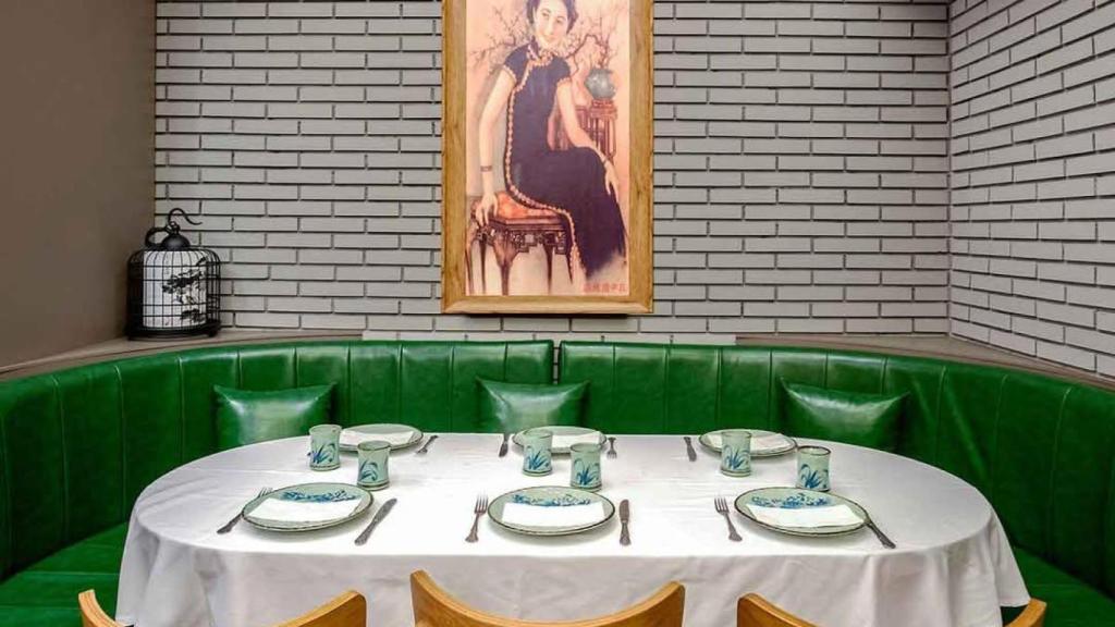 Interior del restaurante Simbo en A Coruña.