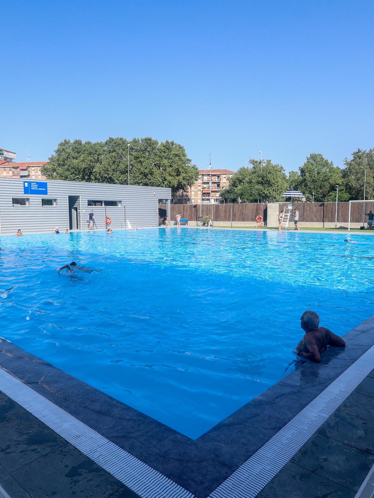 Piscina municipal en Tetuán