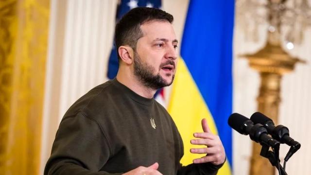 El presidente ucraniano Volodímir Zelenski en una imagen de archivo.